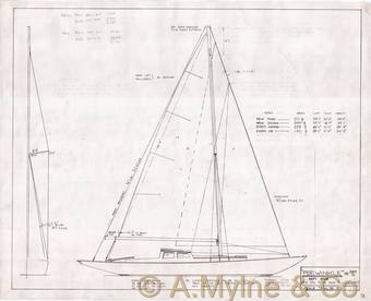 Design 398 — Sail Plan