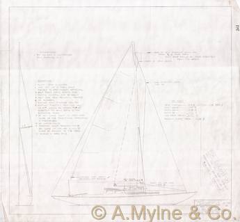 Design 398 — Sail Plan