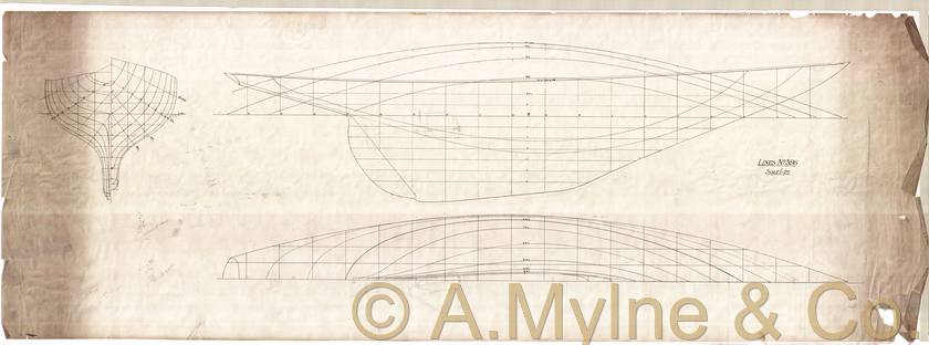 Design 398 — Lines Plan
