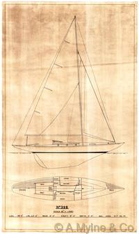 Design 398 — Sail Plan