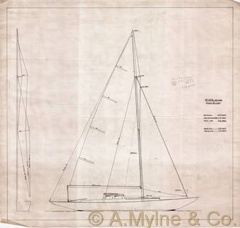Design 398 — Sail Plan