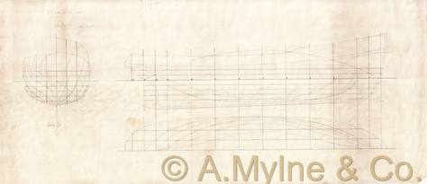 Design 399 — Lines Plan