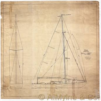 Design 400 — Sail Plan