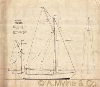 Design 403 — Sail Plan