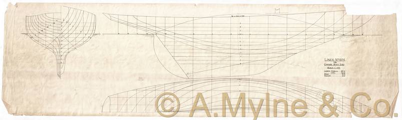 Design 404 — Lines Plan
