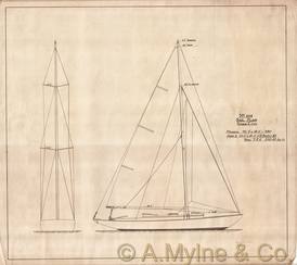 Design 404 — Sail Plan