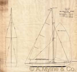 Design 406 — Sail Plan