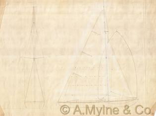 Design 406 — Sail Plan