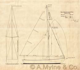 Design 406 — Sail Plan