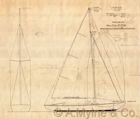 Design 406 — Sail Plan