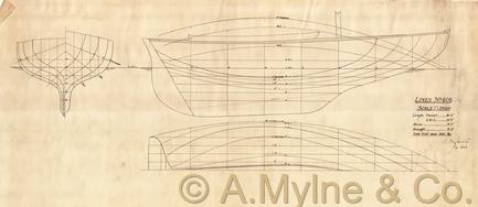 Design 406 — Lines Plan