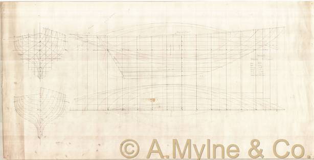 Design 407 — Lines Plan