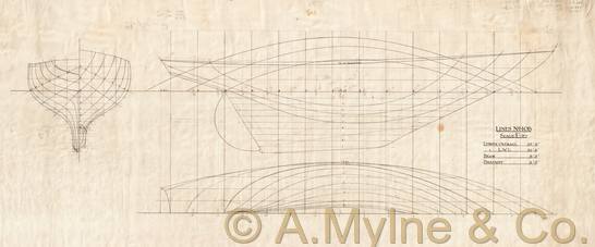 Design 408 — Lines Plan
