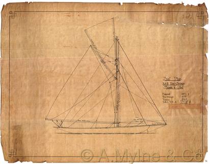 Design 41 — Sail Plan