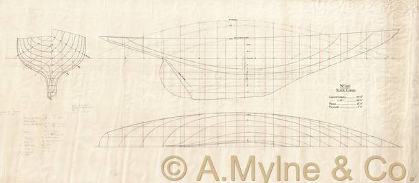 Design 410 — Lines Plan
