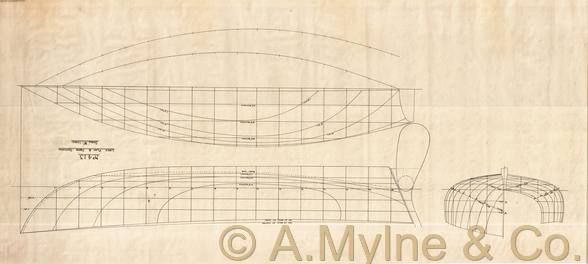 Design 413 — Lines Plan