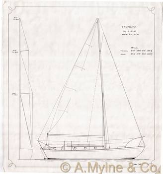 Design 414 — Sail Plan