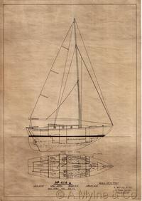 Design 414 — Sail Plan