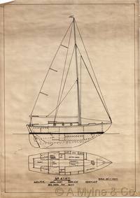 Design 414 — Sail Plan