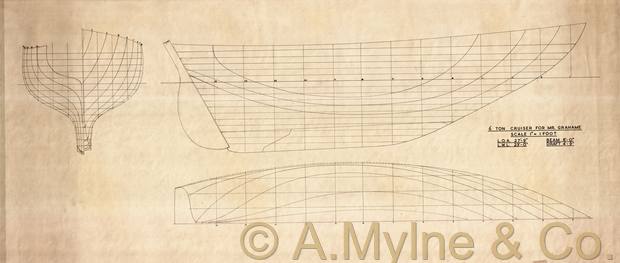 Design 414 — Lines Plan