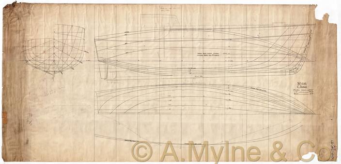 Design 416 — Lines Plan