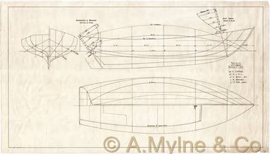 Design 418 — Lines Plan