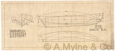 Design 418 — Lines Plan