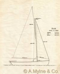 Design 418 — Sail Plan