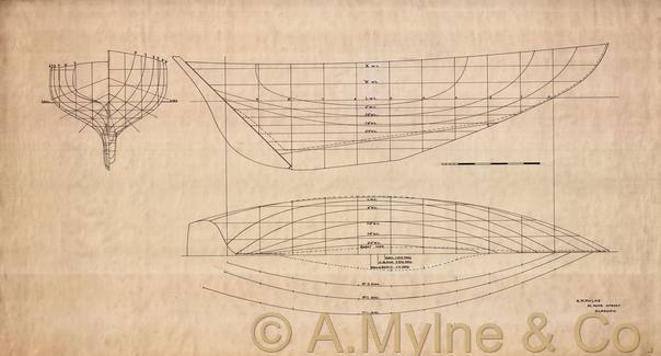 Design 423 — Lines Plan