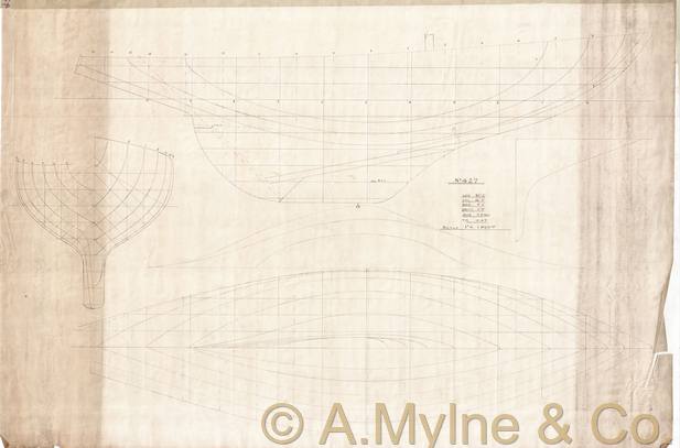 Design 427 — Lines Plan