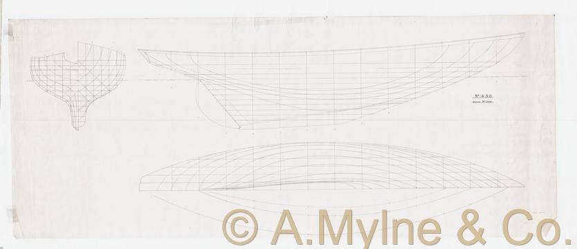 Design 430 — Lines Plan