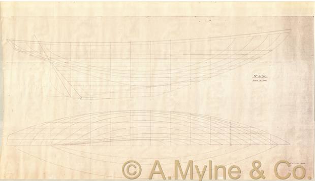 Design 430 — Lines Plan