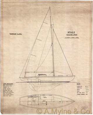 Design 431 — Sail Plan