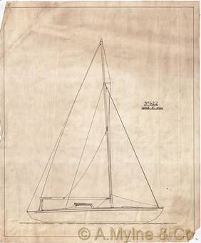 Design 431 — Sail Plan