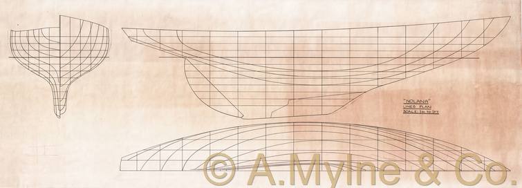 Design 432 — Lines Plan