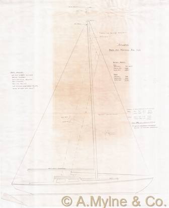 Design 432 — Sail Plan