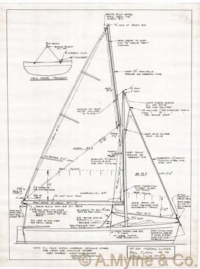 Design 439 — Sail Plan