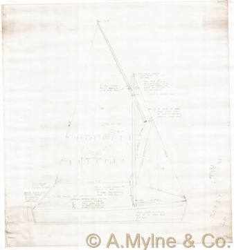 Design 439 — Sail Plan