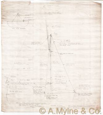 Design 439 — Sail Plan