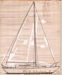 Design 440 — Sail Plan