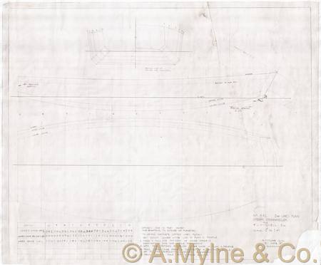 Design 442 — Lines Plan