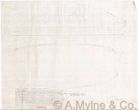 Design 442 — Lines Plan
