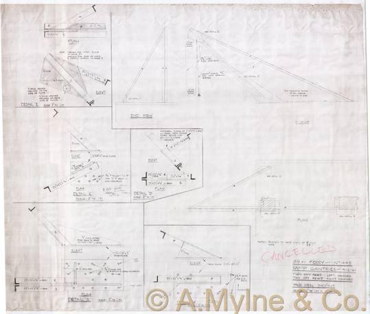 Design 445 — Lines Plan