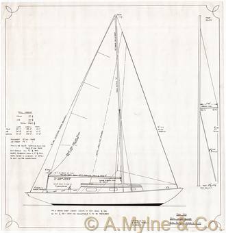 Design 449 — Sail Plan