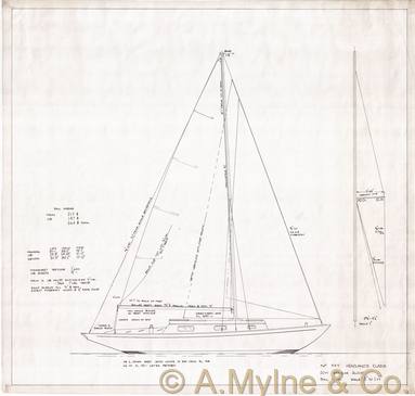 Design 449 — Sail Plan