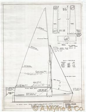 Design 453 — Sail Plan