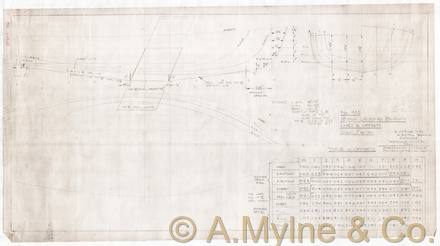 Design 453 — Lines Plan