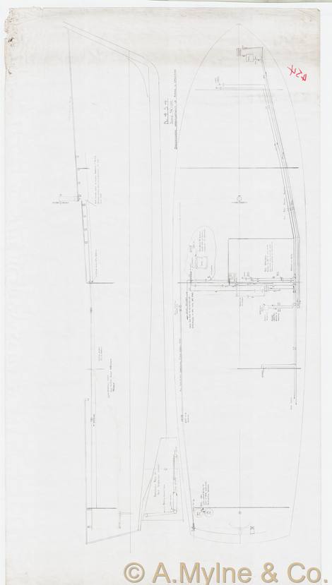 Design 454 — Lines Plan