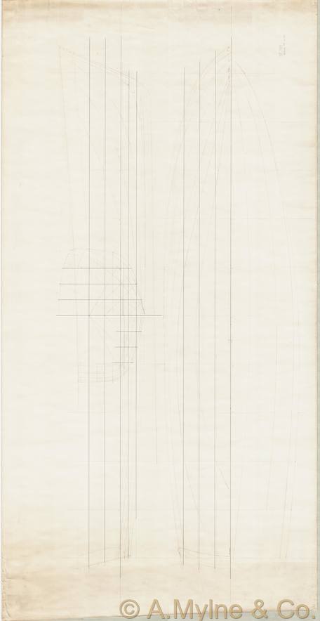 Design 454 — Lines Plan