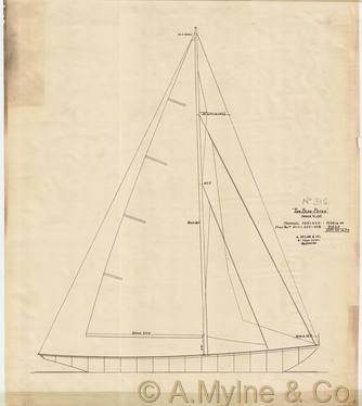 Design 454 — Lines Plan